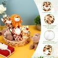 thumbnail image 2 of HyDren 18 Piezas Mini Peluches Safari Animales de la Jungla 12cm, 2 of 6
