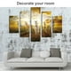 thumbnail image 2 of Pintura al óleo Arte de la pared Cuadro en lienzo Impresión abstracta Etiqueta engomada del hogar Decoración Sin marco Regalo, Tipo 2 5 Piezas Methold HA003850-02, 2 of 6
