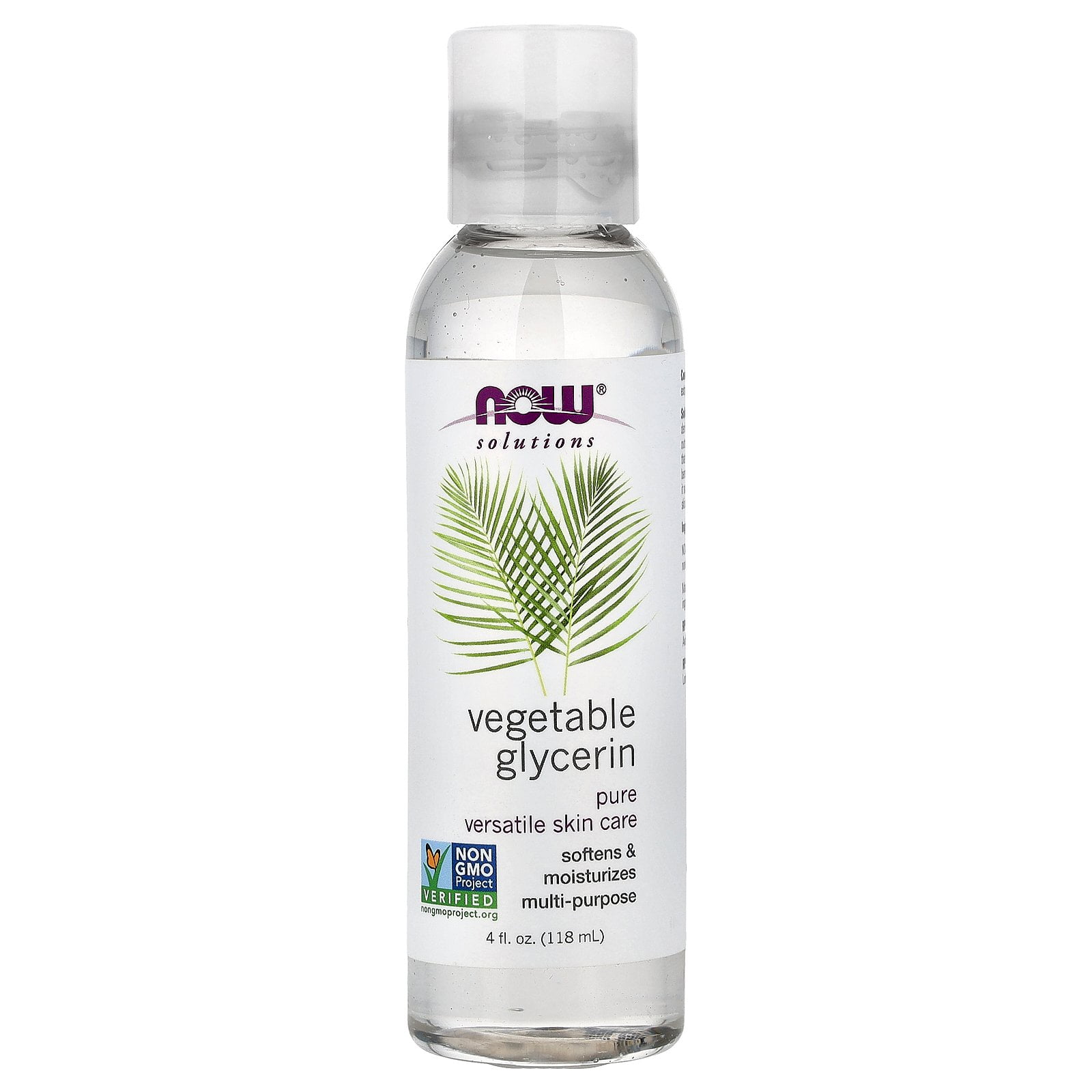 NOW Foods Vegetable Glycerin, 4 fl oz (118 ml)