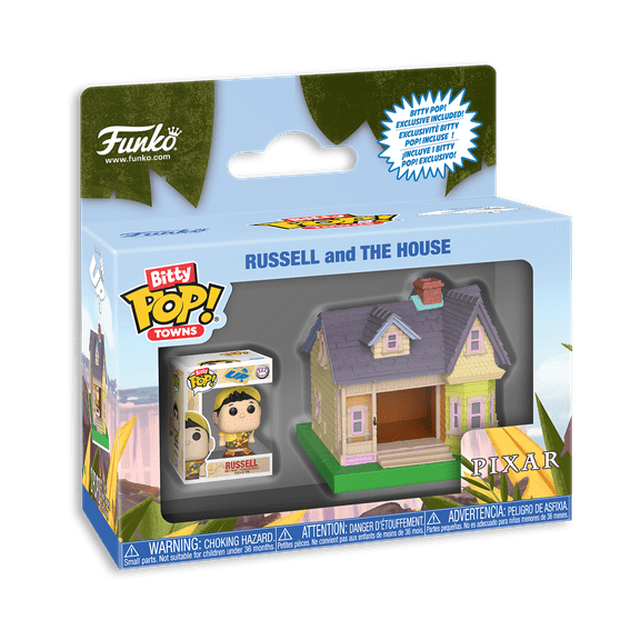 Funko Bitty POP! Town: UP - The House with Russell Collectible Vinyl Mini-Figure
