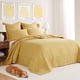 thumbnail image 2 of Juego de colchas Levtex Home, punto de cruz, ocre, tamaño doble, 2 of 8