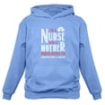 thumbnail image 1 of Tstars Womens Best Gift for Mother Nurse Shirts I Am a Nurse and a Mother Cool Cute Gift for Mom Shirt for Mom Gift for Nurses Mothers Day Gift Women Hoodie, 1 of 6