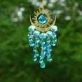 thumbnail image 4 of Fwttom Crystal Ornaments Christmas Tree Decoration - Exquisite Sun and Moon Hanging Snowflakes Decorations, Glass Christmas Ornaments for Winter, Holidays, Xmas, Festivals, 4 of 6