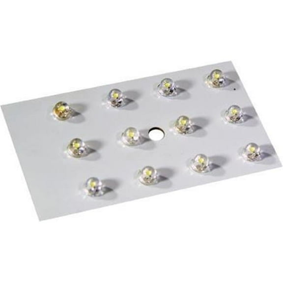Dabmar Lighting DL-LED-BOARD-12-W 0.7 watt 12 V White LED Board for LV612, LV613