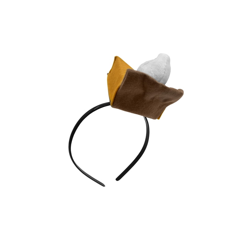 Mini Food Hat Headband Pumpkin Pie Silly Party Attire Accessory Amazon.com : Hoteam 2 Pcs Thanksgiving Pumpkin Pie Costume  main image 3