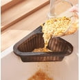 thumbnail image 3 of Escurridor para fregadero de cocina, filtro nórdico, malla de cisne, filtro de plástico transparente, estante de almacenamiento para grifo, fregadero, 3 of 5