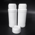 thumbnail image 3 of opvise 100ml Cylinder Laboratory Plastic Empty Chemical Storage Bottle Liquid Container White, 3 of 5