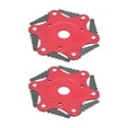 thumbnail image 1 of Weedeater Blades,2Pcs Trimmer Head 6 Weeds Trimmer Head Universal Trimmer Head Time-Tested Durability, 1 of 14