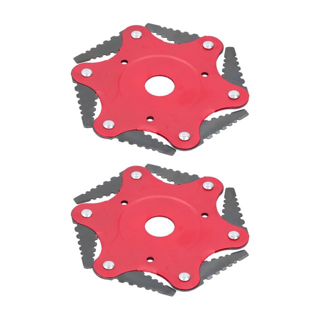 Weedeater Blades,2Pcs Trimmer Head 6 Weeds Trimmer Head Universal Trimmer Head Time-Tested Durability