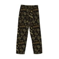 thumbnail image 6 of Balery Gold Pinecone Merry Christmas print Men's Pajama Pants,Ultra Lightweight Pjs,Lounge Pant-XX-Large, 6 of 9