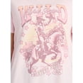 thumbnail image 2 of Wild West Riders Women’s Graphic Tee with Short Sleeves, Sizes XXS-XXL, 2 of 5