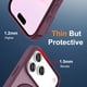 thumbnail image 5 of Funda para teléfono móvil para iPhone 17 Pro Max 6.9 pulgadas, color rojo vino, 5 of 8