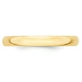 thumbnail image 2 of Bague Alliance Demi-Ronde 3 mm en Or Jaune 14k Taille 11,5 Classique, 2 of 7