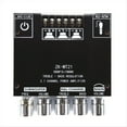 thumbnail image 4 of Placa Amplificadora de Subwoofer Bluetooth 5.0 de 2.1 Canales, 50 W X 2 + 100 W de Potencia, Placa Amplificadora de Audio Estéreo, Amplificador de Graves Auxiliar., 4 of 5
