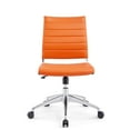 thumbnail image 6 of Modway Jive Armless Midback Leatherette Office Chair, Multiple Colors, 6 of 10