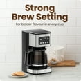 thumbnail image 3 of Chefman 12-Cup Programmable Coffee Maker – Stainless Steel, 3 of 7