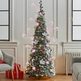 thumbnail image 5 of 1 PC Christmas Elf Leg Pick - Pink Tree Decoration Ornament Plastic Filler Decor for Home Office Party, 5 of 6