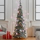 thumbnail image 5 of Corte de inserción para árbol de Navidad | Relleno de ramas de plástico | Rosa rojo verde | 22,83x9,84 pulgadas | Inserción fácil | Acento decorativo reutilizable duradero | 1 pieza incluida, 5 of 6