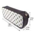 thumbnail image 3 of Lsque Bee Printed Big Capacity PU Leather Pencil Case Large Pencil Pouch Stationery Pen Bag Pencil Holder for Teen, 3 of 6