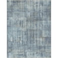 thumbnail image 2 of Well Woven Abstract Toronto Modern Brushstroke Flat-Weave Blue 7'7" x 9'10" Area Rug, 2 of 7