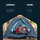 thumbnail image 4 of Casa de Campaña 4 Personas Columna de 600mm NTK Tienda de Campaña Panda, 4 of 7