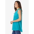 thumbnail image 4 of Woman Within Plus Size High-Low Tank, 4 of 6