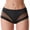 Black, variant on CAIXIA Seamless Underwear for Women No Show Panties Womens Panties Cotton Smooth Low Rise Full Coverage Briefs Bikini Panties