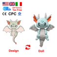 thumbnail image 2 of Juguetes de peluche personalizados, juguetes de peluche personalizados, ODM, bebés, niños, oso de peluche suave, tiburón, kawaii, kpop, juguetes de peluche personalizados para niños, 2 of 4