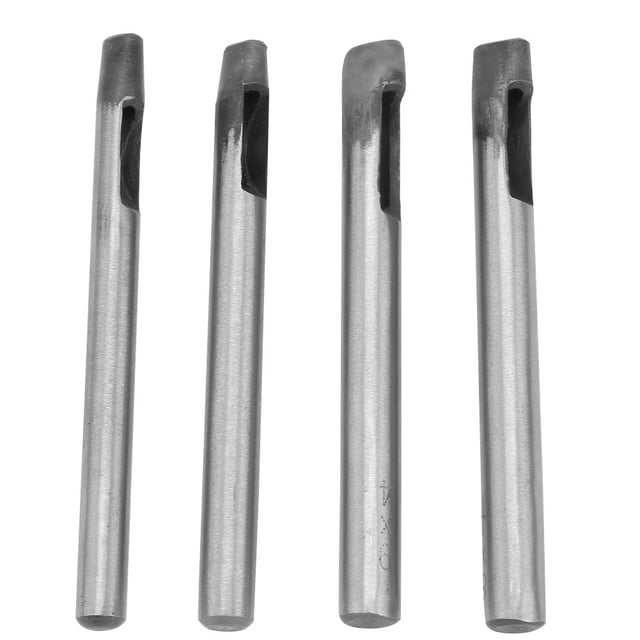 Juego de perforadoras de cuero de 4mm, perforadora manual, herramienta de perforación, apariencia llamativa Jadeshay A