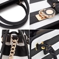 thumbnail image 4 of Dasein Women Handbags Top Handle Satchel Purse Shoulder Bag Briefcase Hobo Bag Set 2pcs, 4 of 6