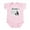 Petal Pink, variant on CafePress - Daddy's Hockey Player Infant Creeper - Baby Light Bodysuit, Size Newborn - 24 Months