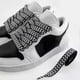 thumbnail image 1 of 08/15cm Wide Black White Flat Shoelaces For Sneakers Shoe Laces Man And Woman Shoelace Length 120cm Shoes Accessories, 1 of 5