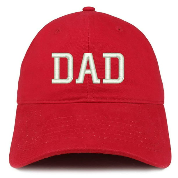 Trendy Apparel Shop Dad Embroidered Brushed Cotton Dad Hat Cap ...