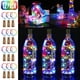 thumbnail image 1 of 12 luces LED para botella, luces LED de hadas, alambre de cobre, funciona con pilas, fiesta de Navidad, luces de estado de ánimo (multicolor) brillar Hogar, 1 of 5
