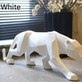 thumbnail image 3 of Leopardo, Figurita De Animal, Estilo Geométrico, Artesanía De Resina, Animal, Hogar, Sala De Estar, Decoraciones, Adornos De Escultura De Leopardo Cateissary HA044459-01, 3 of 6