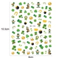 thumbnail image 6 of Kripyery 1 Sheet Nail Sticker Ultra Thin DIY Nails Art Supplies Green Leaves Owl Hats Manicure Slider for Nail Salon, 6 of 8