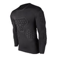 thumbnail image 2 of Protector de costillas acolchado con espuma para camiseta de portero, cómodo y ergonómico para múltiples deportes. Talla S, 2 of 9