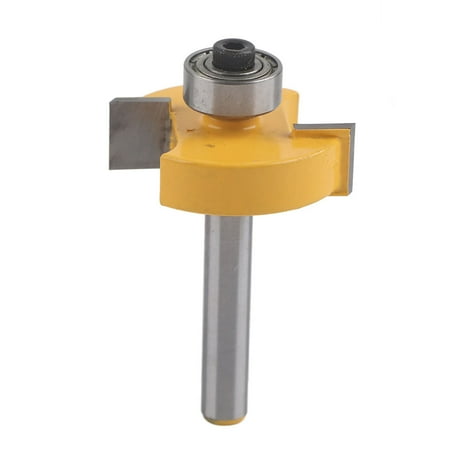 

T-Type 3/8 Inch Height Rabbeting Router Bit 1/4 Inch Shank for Woodworking Milling