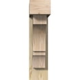 thumbnail image 2 of Ekena Millwork 6"W x 20"D x 24"H Balboa Block Rough Sawn Bracket w/ Offset Brace, Douglas Fir, 2 of 25