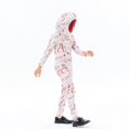 thumbnail image 4 of GYRATEDREAM Halloween Costumes for Boys Grim Reaper Costume Kids Set Scary Ghost Cosplay Outfit Halloween Party Dress up for 12-14Y White, 4 of 6