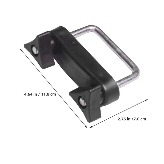 LEXSOMEO Universal Roof Rack Mounting Brackets Stainless Steel U Bolts For Cargo Car Luggage Rack Mounting Clip Roof Box Mounting U Bracket Anti Rattle Hitch Stabilizer