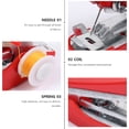 thumbnail image 3 of DEEPCRAFF 2Set Sewing Machine Small Portable Red Plastic For Maintenance, 3 of 5