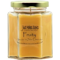 Fruity Smoke & Odor Eliminator Candle, 8 oz Hexagon jar