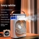 thumbnail image 3 of Portable Desk Misting Fan, 3 Speeds Humidifier Misting Fan, Cool And Moist Ice Air Cooler, Personal Table Cooling Fan With Water Spray And Colorful Li, 3 of 5