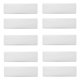 thumbnail image 2 of 10 Uds. Etiquetas de nombres de Metal en blanco placa con nombre de acero inoxidable para puertas y escritorios de oficina para grabado Ideal para entornos profesionales, 2 of 6