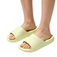 thumbnail image 4 of Willtoo Quick‑Drain Shower Slide Slippers, Soft Thick Cushioned Open Toe Slides, Non‑Slip Lightweight Indoor Bathroom Home Sandals for Women, 4 of 4