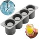 thumbnail image 5 of Inteprter Herramientas para cubitos de hielo de 4 agujeros, bandeja para moldes, herramienta multiherramienta fácil para beber, compacta, Type3 NO3, 5 of 6