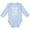 AE-Light Blue, variant on Inktastic Though She Be but Little She is Fierce Shakespeare Girls Long Sleeve Baby Bodysuit
