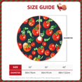 thumbnail image 4 of Bingfone Christmas Tree Skirt Mat Christmas Decoration Interior 36"-Tomatoes, 4 of 8