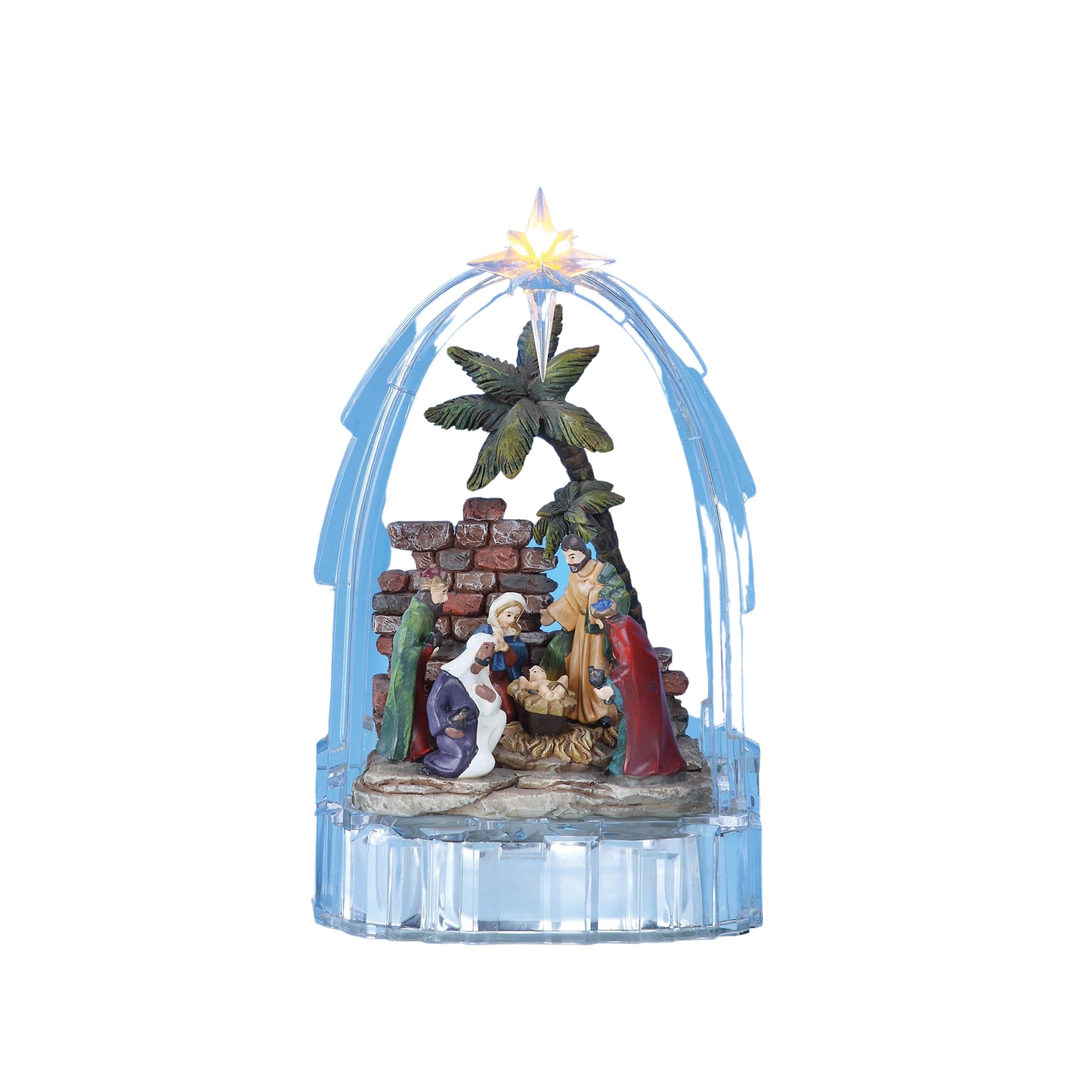 Icy Craft Nativity Arch